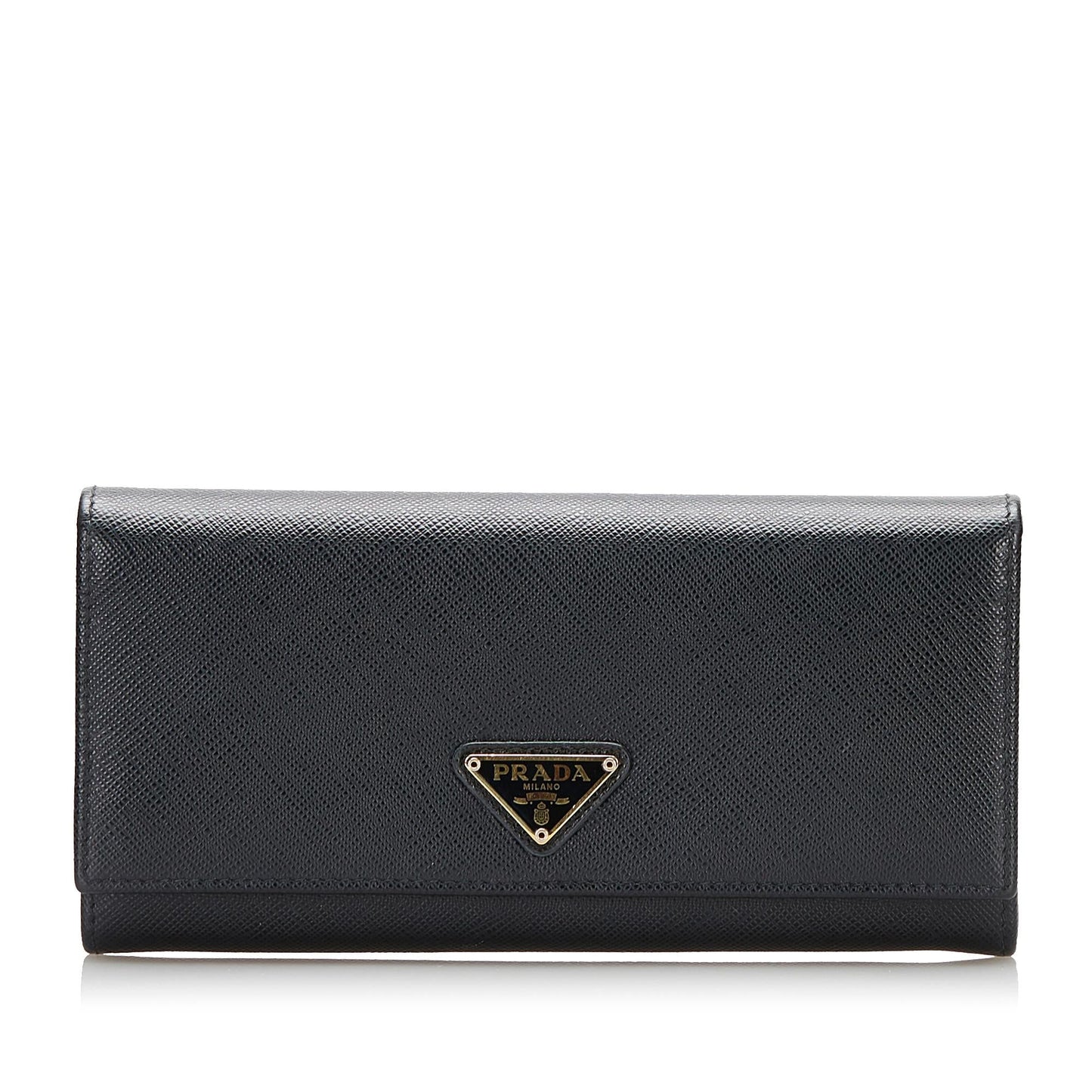 Prada Saffiano Lux Continental Wallet (SHG-36970)