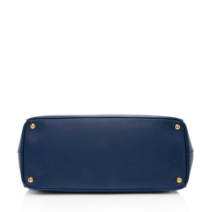 Prada Saffiano Lux Double-Zip Large Tote (SHF-19320)