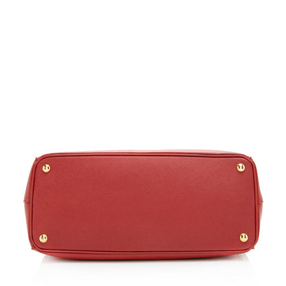 Prada Saffiano Lux Double-Zip Medium Tote (SHF-19790)