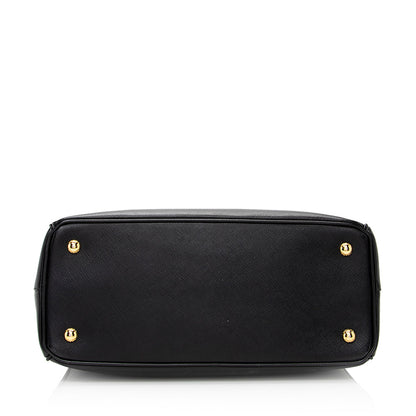 Prada Saffiano Lux Double-Zip Medium Tote (SHF-20631)