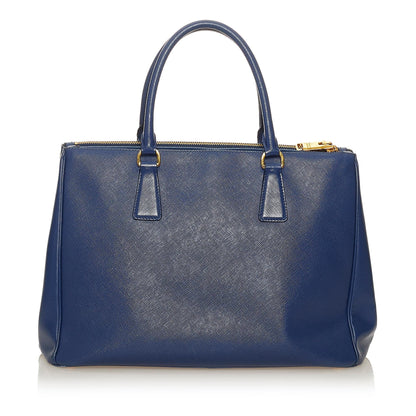 Prada Saffiano Lux Galleria Double Zip Satchel (SHG-27309)