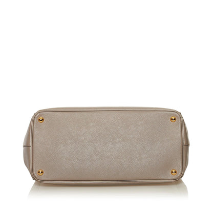 Prada Saffiano Lux Galleria Double Zip Tote Bag (SHG-35054)