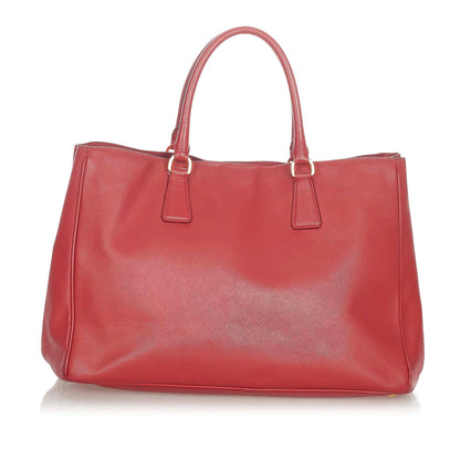 Prada Saffiano Lux Galleria Handbag (SHG-23324)