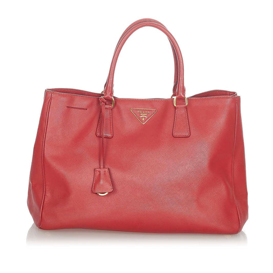 Prada Saffiano Lux Galleria Handbag (SHG-31939)