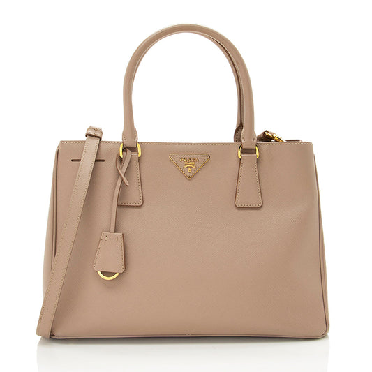 Prada Saffiano Lux Galleria Medium Tote (SHF-17203)