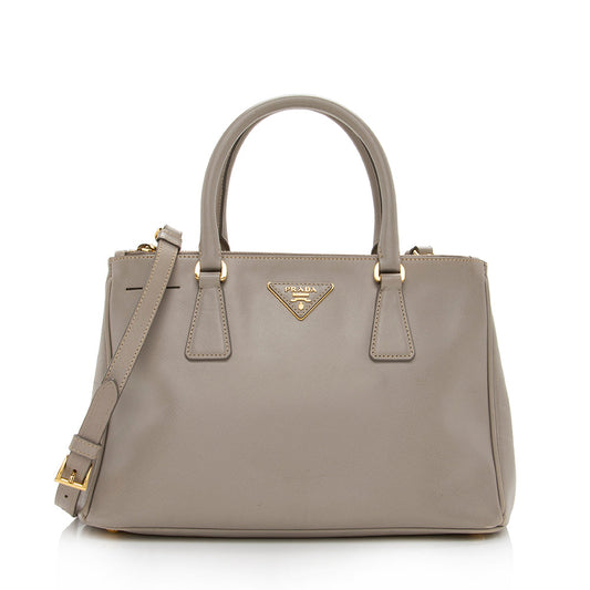 Prada Saffiano Lux Galleria Small Tote (SHF-15220)