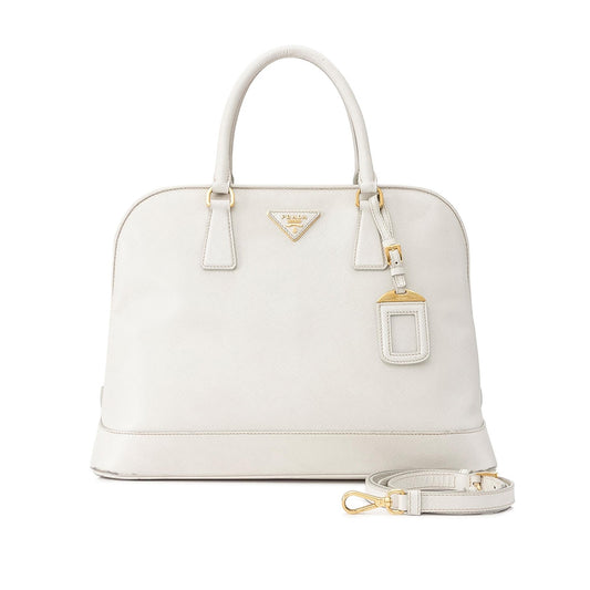 Prada Saffiano Lux Satchel (SHG-20767)
