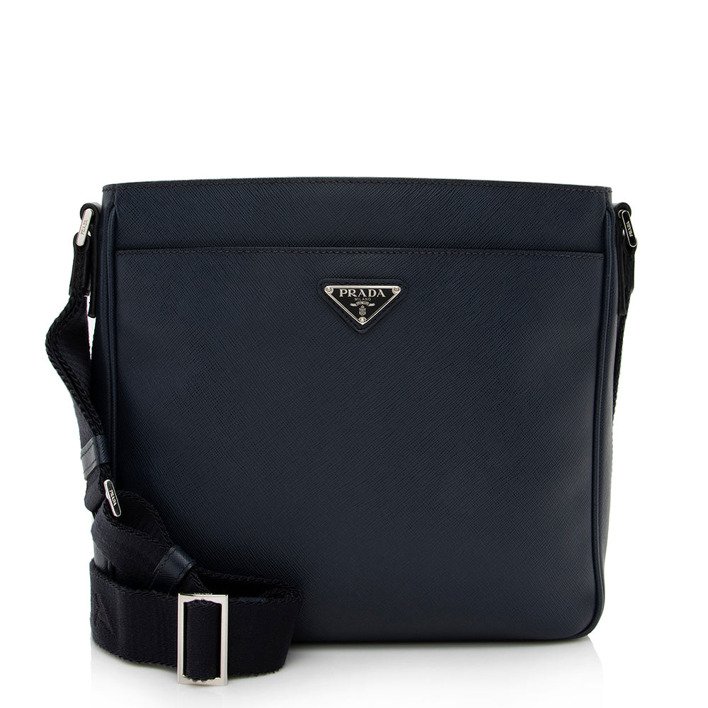 Prada Saffiano Messenger Bag (SHF-16391)