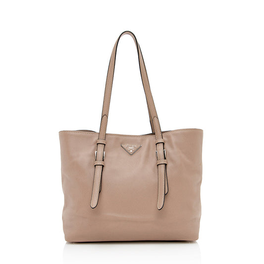 Prada Saffiano Soft Leather Tote (SHF-16584)