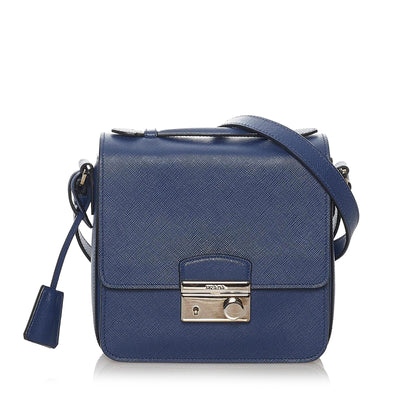 Prada Saffiano Sound Satchel (SHG-28172)