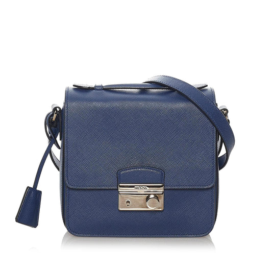 Prada Saffiano Sound Satchel (SHG-28172)