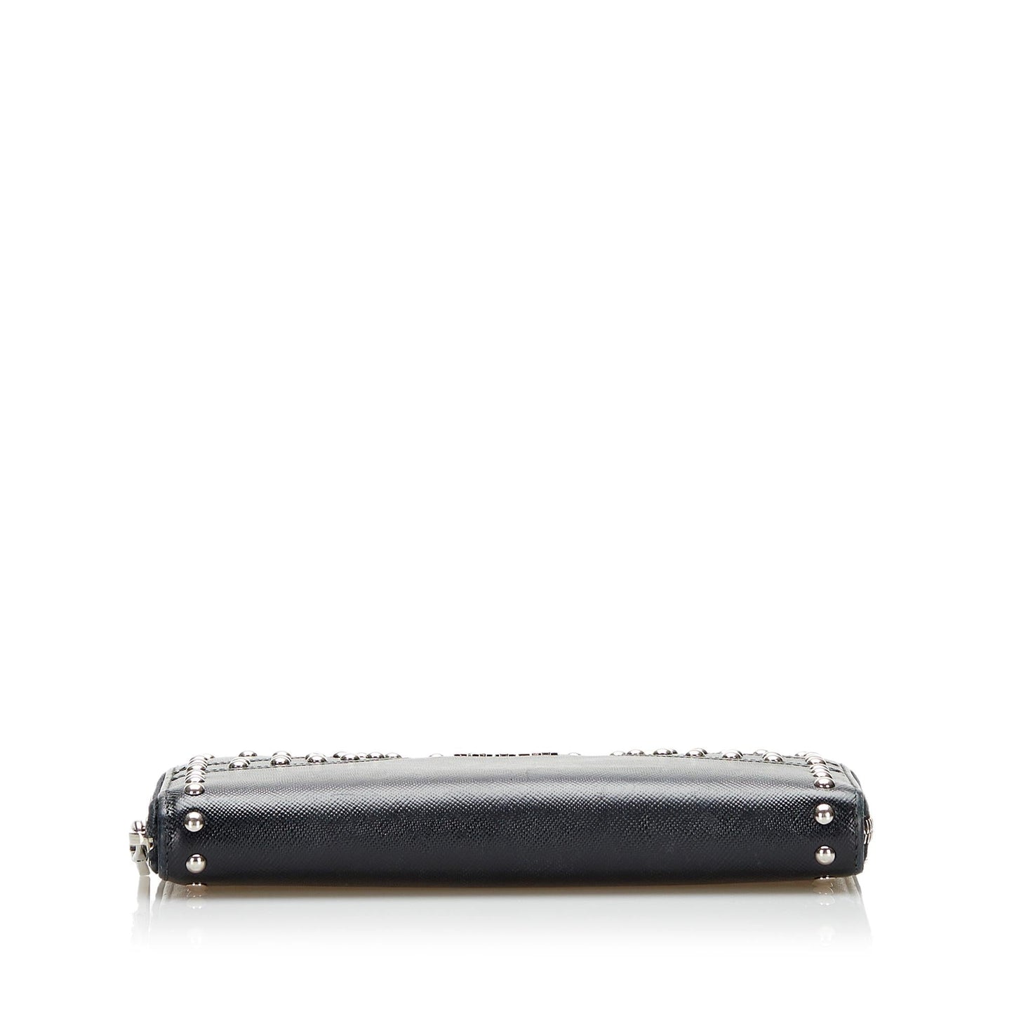 Prada Saffiano Studded Wallet (SHG-36976)