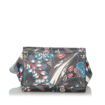 Prada Saffiano Twin Pocket Satchel (SHG-30213)