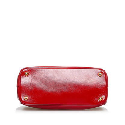 Prada Saffiano Vernice Galleria Double Zip (SHG-0AMfiu)