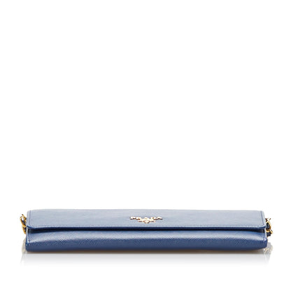 Prada Saffiano Wallet On Chain (SHG-Bq5rcE)