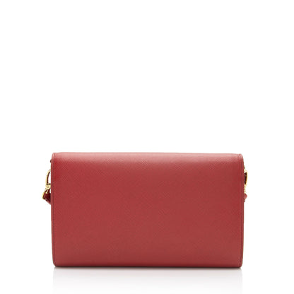 Prada Saffiano Wallet on Chain Bag (SHF-yvFVnz)