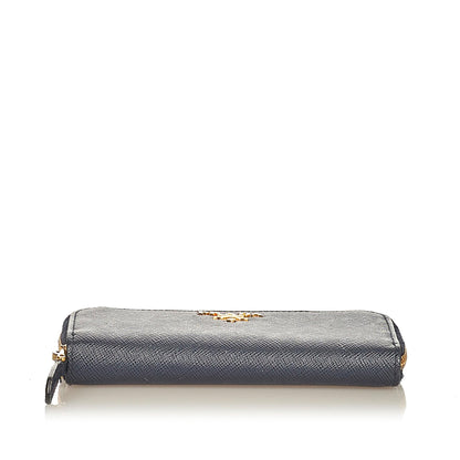 Prada Saffiano Zip Around Key Holder (SHG-26056)