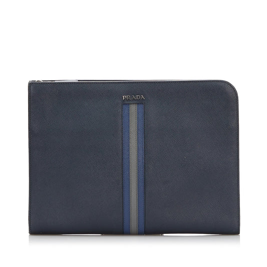 Prada Saffiano Zip Around Portfolio (SHG-P51T5X)