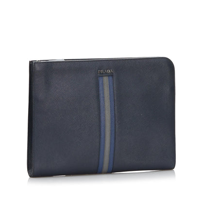 Prada Saffiano Zip Around Portfolio (SHG-P51T5X)
