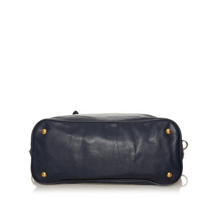 Prada Soft Calf Leather Satchel (SHG-28736)