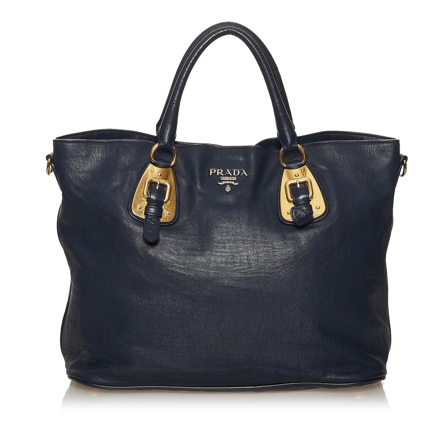 Prada Soft Calf Leather Satchel (SHG-28736)