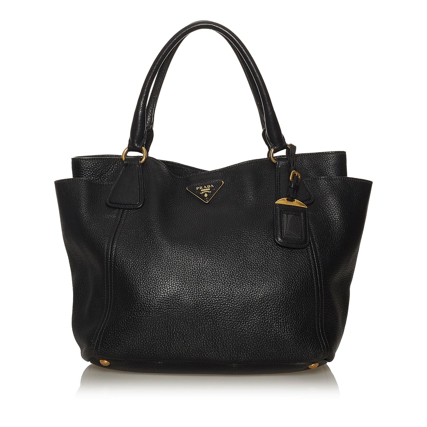 Prada Soft Calf Leather Satchel (SHG-29235)