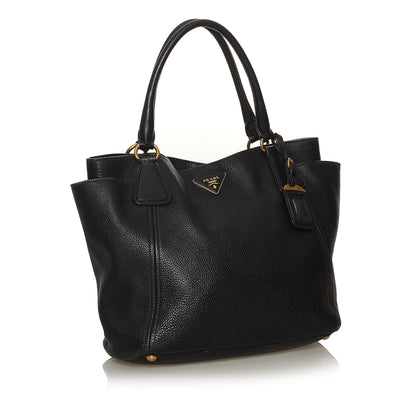 Prada Soft Calf Leather Satchel (SHG-29235)