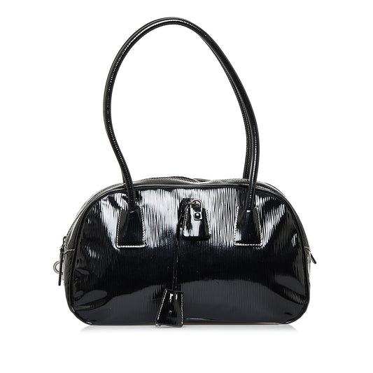 Prada Spazzolato Shoulder Bag (SHG-hMUJaT)