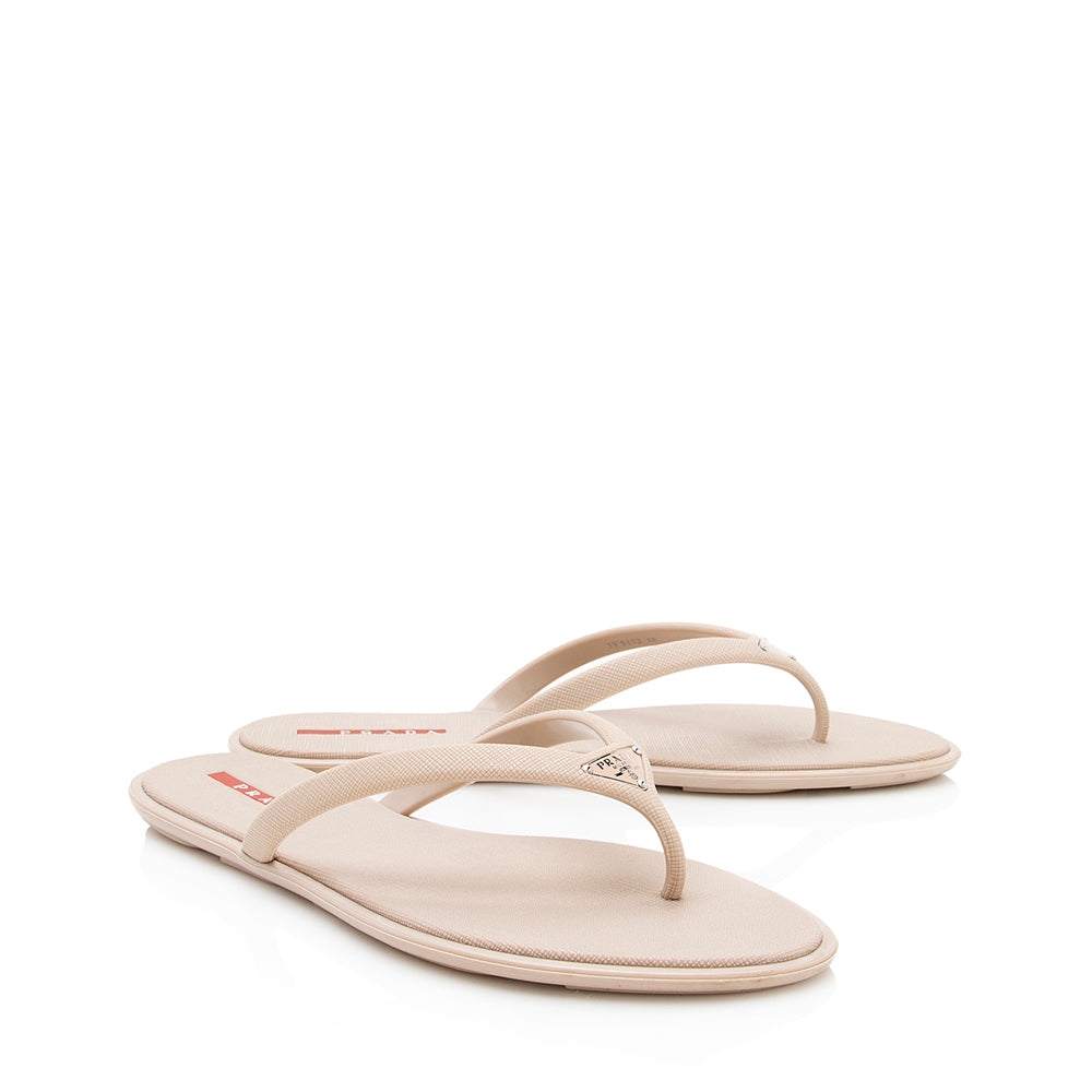 Prada Sport Thong Sandals - Size 8 / 38 (SHF-19972)