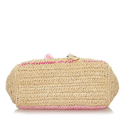 Prada Straw Satchel (SHG-27161)