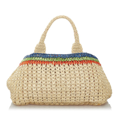 Prada Straw Tote (SHG-29948)