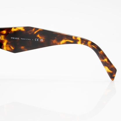 Prada Symbole Rectangular Sunglasses (SHF-4iJGfx)