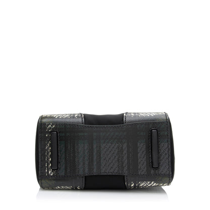 Prada Tartan Saffiano Tessuto Mini Satchel (SHF-RCtTdy)