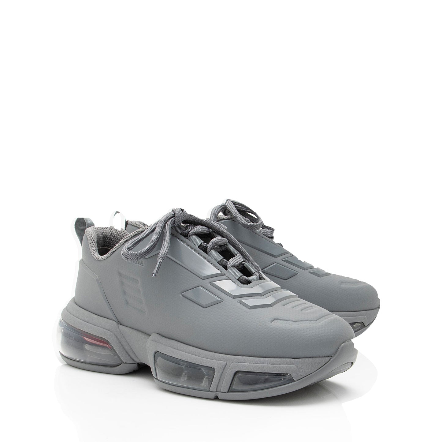 Prada Technical Fabric Mesh Collision 19 LR Sneakers - Size 6 / 36
