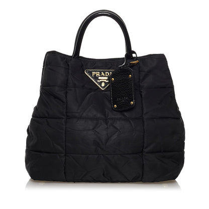 Prada Tessuto Bomber Handbag (SHG-29975)
