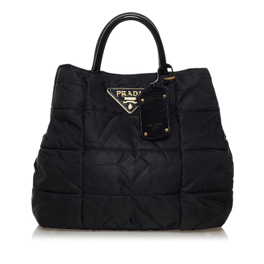 Prada Tessuto Bomber Handbag (SHG-29975)