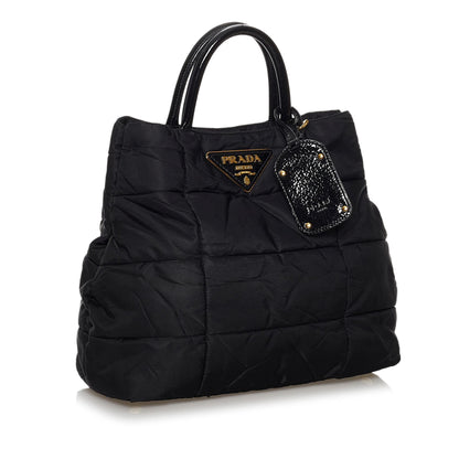 Prada Tessuto Bomber Handbag (SHG-29975)