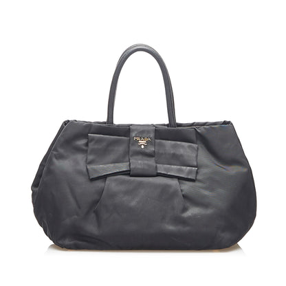 Prada Tessuto Bow Handbag (SHG-31524)