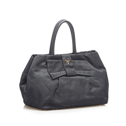 Prada Tessuto Bow Handbag (SHG-31524)