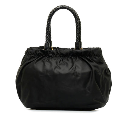 Prada Tessuto Bow Satchel (SHG-RQ7dQP)