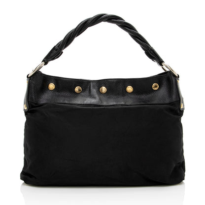 Prada Tessuto Braided Handle Hobo (SHF-16800)