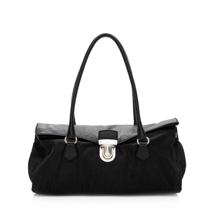Prada Tessuto Buffalo Easy Satchel (SHF-19817)