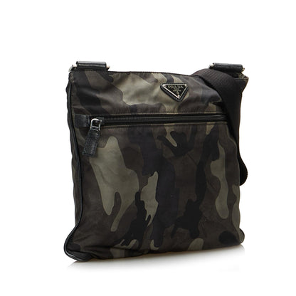 Prada Tessuto Camouflage Crossbody Bag (SHG-vSjeQT)