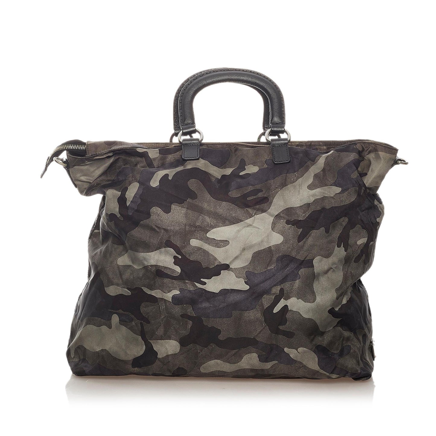 Prada Tessuto Camouflage Dragon Satchel (SHG-27300)