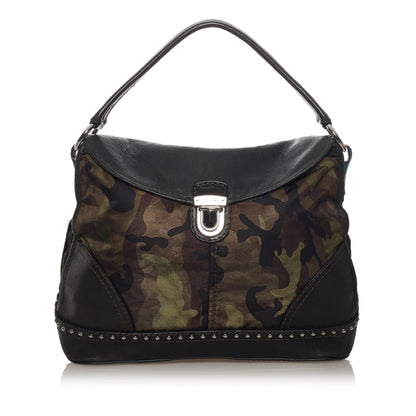 Prada Tessuto Camouflage Shoulder Bag (SHG-28737)