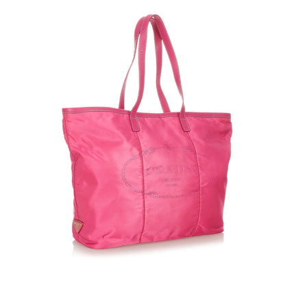 Prada Tessuto Canapa Tote Bag (SHG-31760)