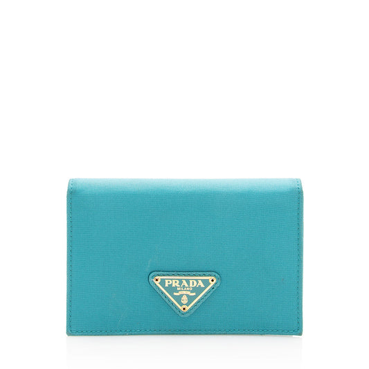 Prada Saffiano Leather Card Holder (SHF-16946)