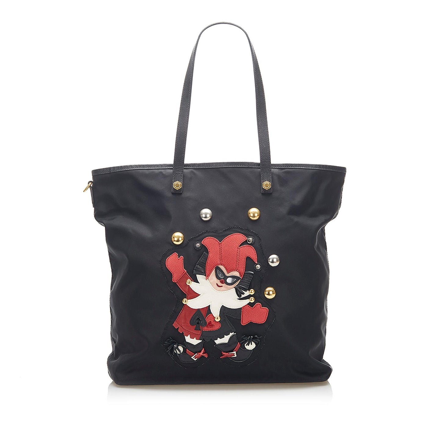 Prada Tessuto Clown Tote Bag (SHG-26513)