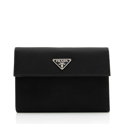 Prada Tessuto Compact Wallet (SHF-23253)
