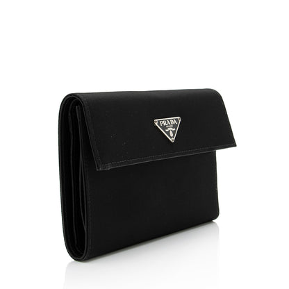 Prada Tessuto Compact Wallet (SHF-23253)